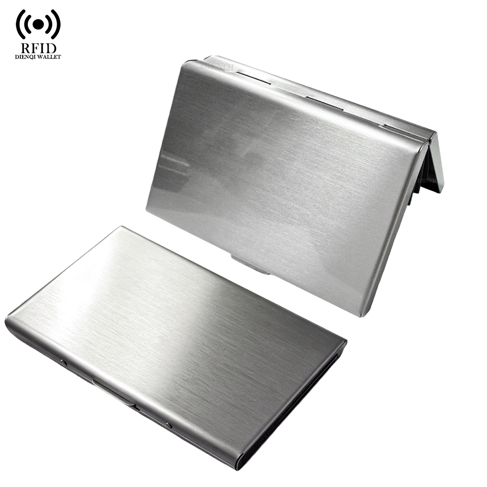Passport Holder Rfid - Картхолдер RFID из алюминия, металлический, для