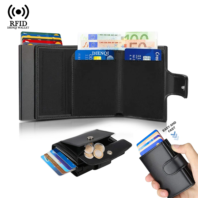 Passport Holder Rfid - Металлический чехол для визитных карточек Rfid,