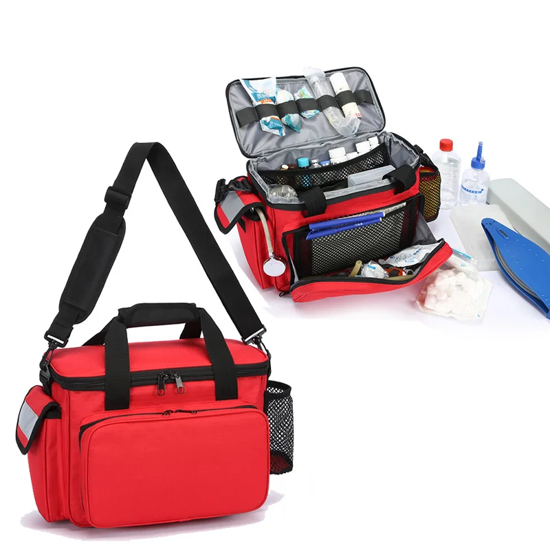 First Aid Travel Kit - Портативная уличная аптечка-сумка для первой помощи,
