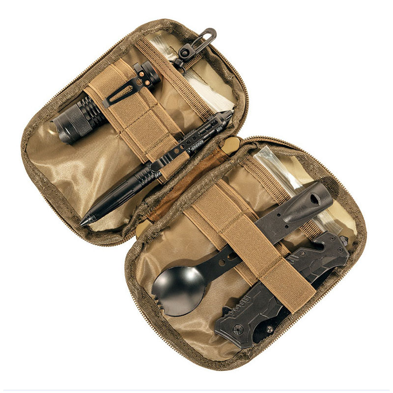 First Aid Travel Kit - Тактическая сумка-подсумок NEWTactical EDC Molle: портативная