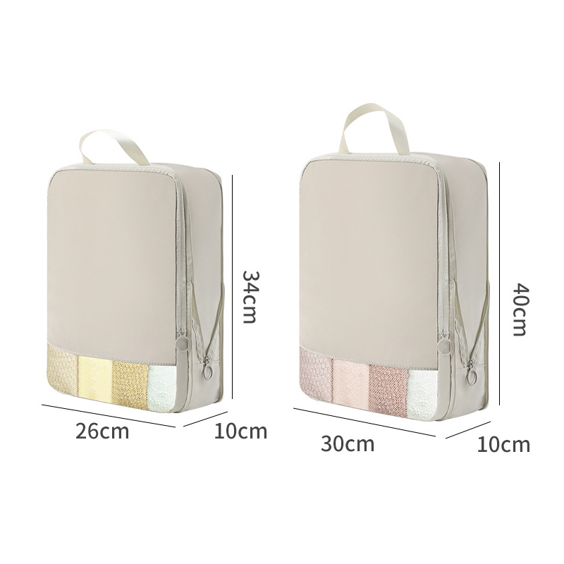 Travel Accessories Packing Cubes - 2 шт. комплект, мягкий дорожный органайзер,