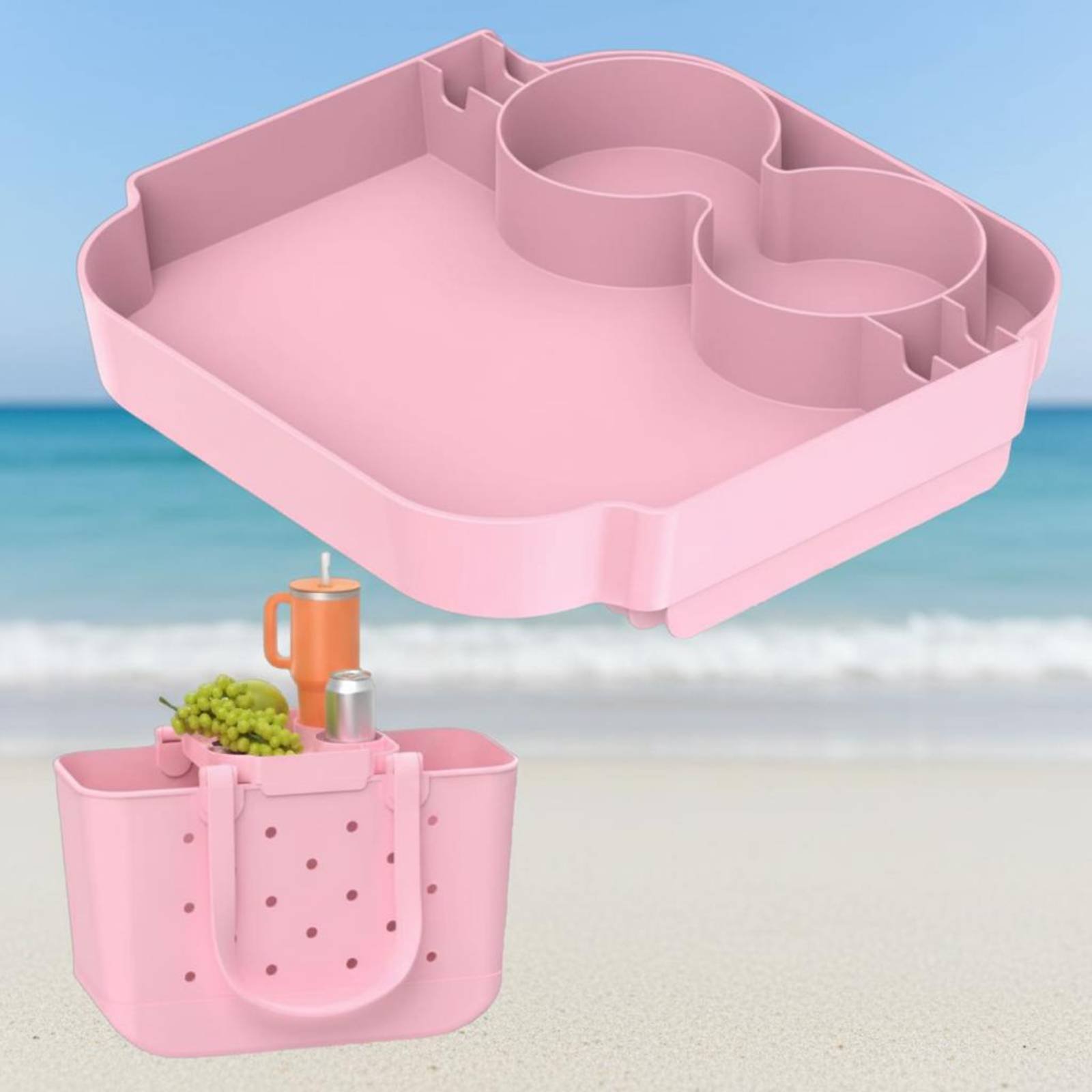 Travel Accessories Designer - Легкий вкладыш-органайзер для пляжной сумки: многофункциональный,