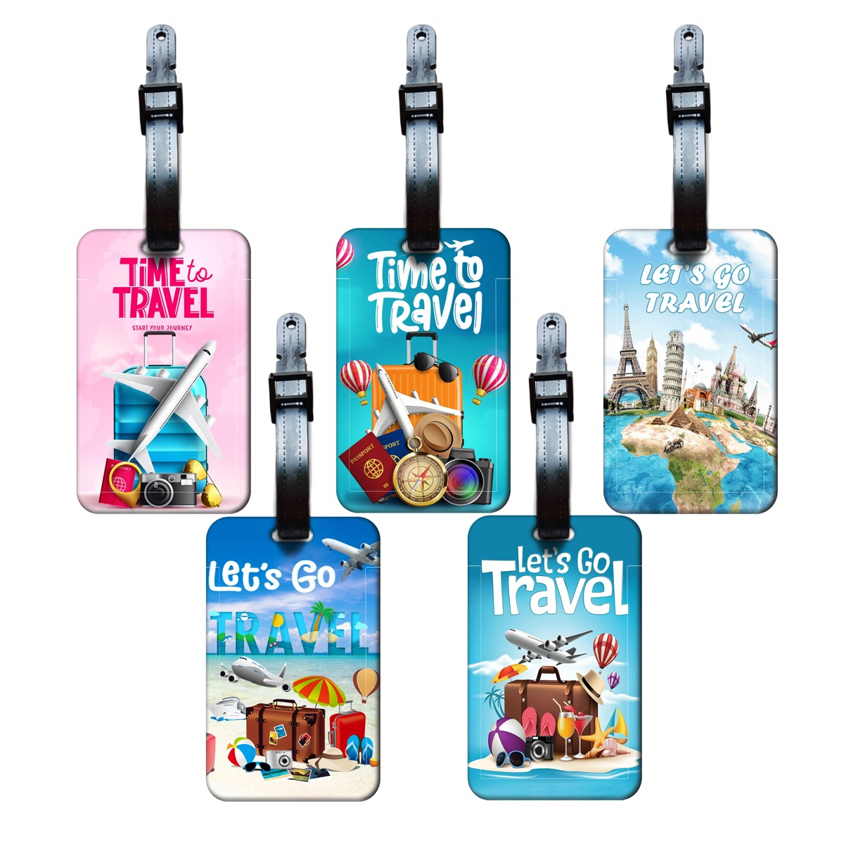 Travel Accessories For Kids - Бирка для багажа в стиле Travel