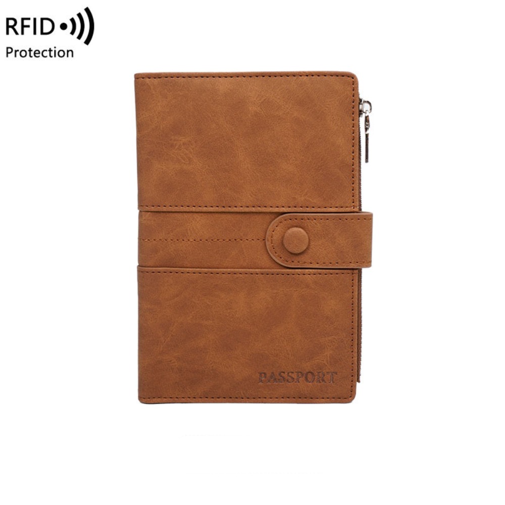 Passport Holder Rfid - Креативный RFID-кошелек из ПУ-кожи для паспорта