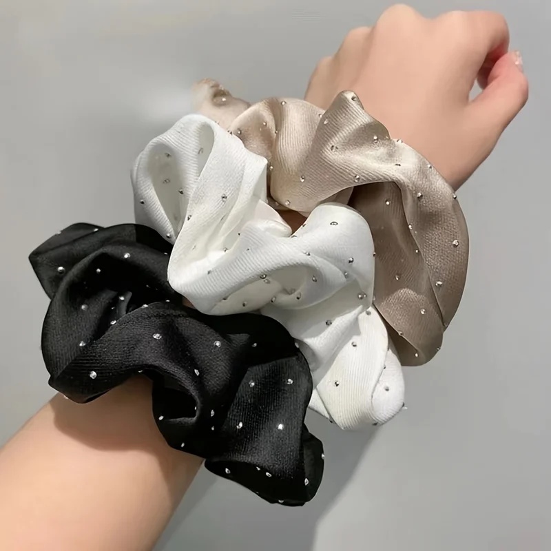 Travel Accessories Aesthetic - 1/3 шт. атласных резинок для волос