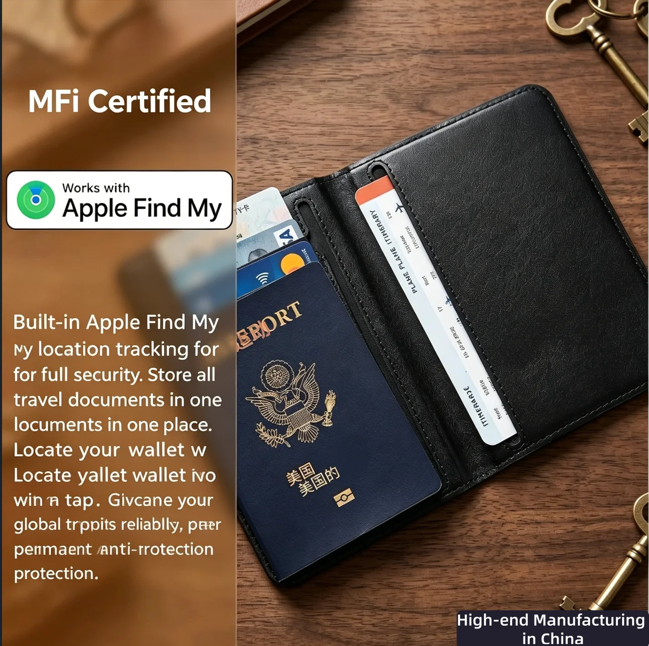 Умный кошелек для паспорта с G – обзор и цена Travel Accessories Apple