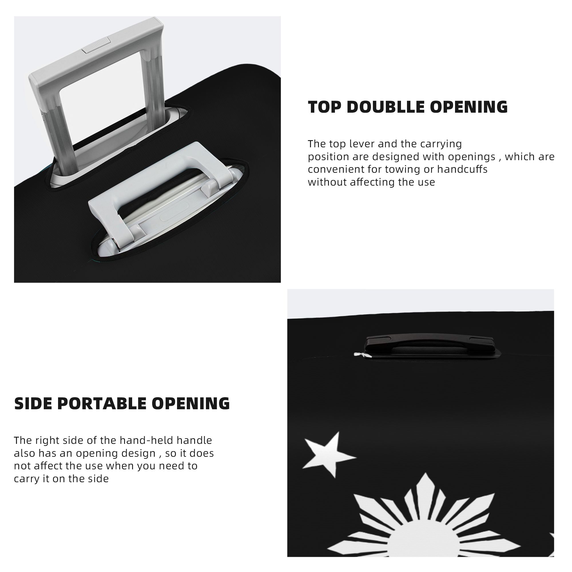 Чехол для чемодана с изображен – обзор и цена Travel Accessories Philippines