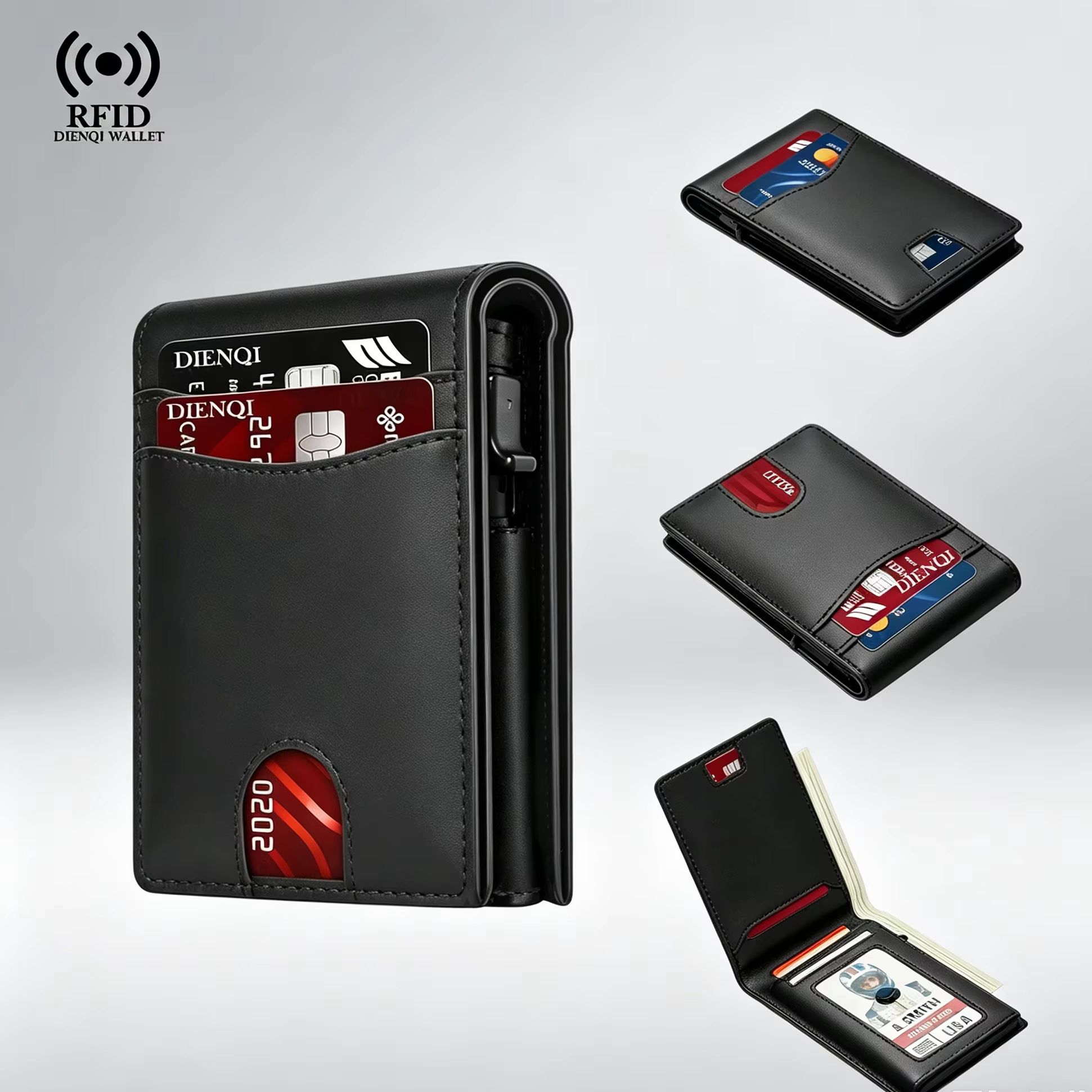 Элегантный мужской кошелек-пор – обзор и цена Passport Holder Rfid