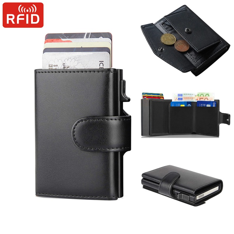 Металлический чехол для визитн – обзор и цена Passport Holder Rfid