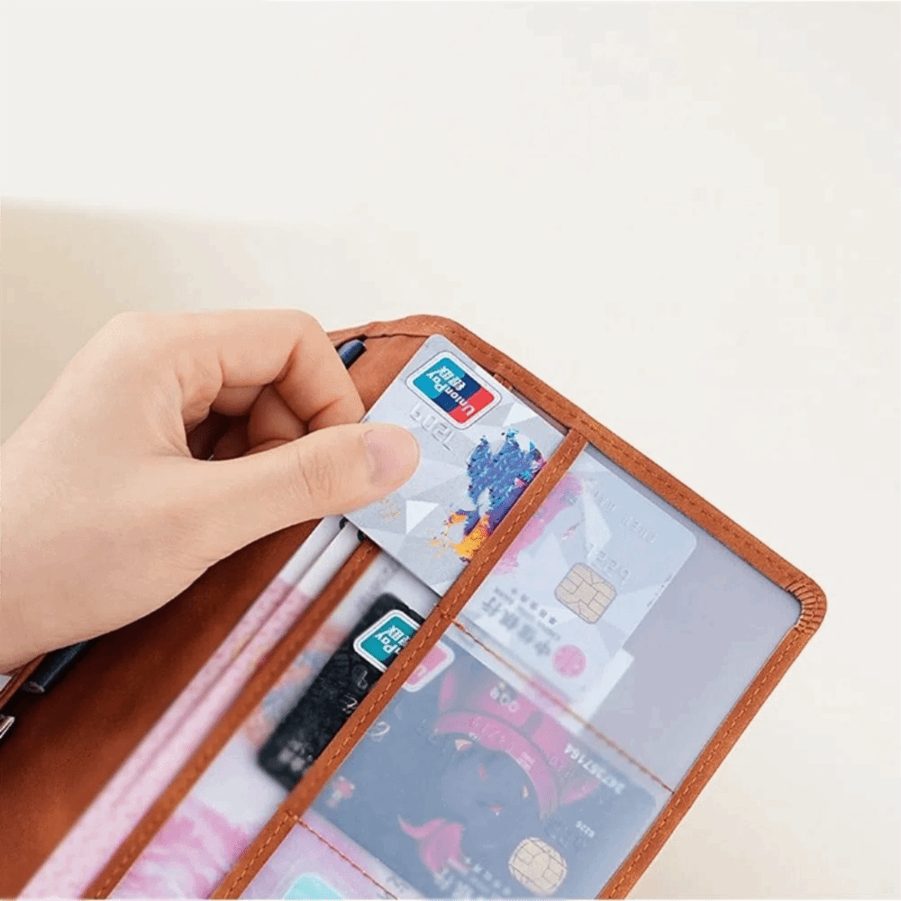 Держатель для карт из искусств – обзор и цена Passport Holder Rfid