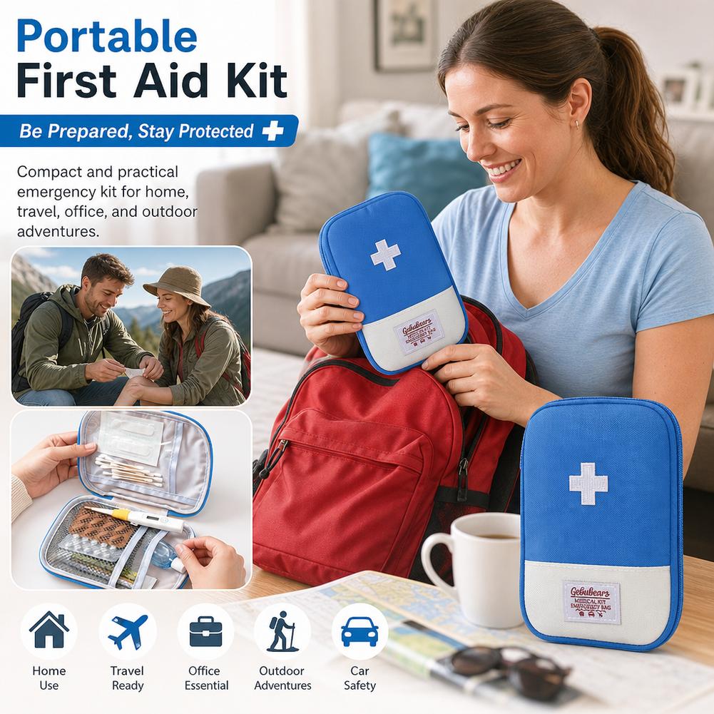 Большая портативная сумка для  – обзор и цена First Aid Travel Kit