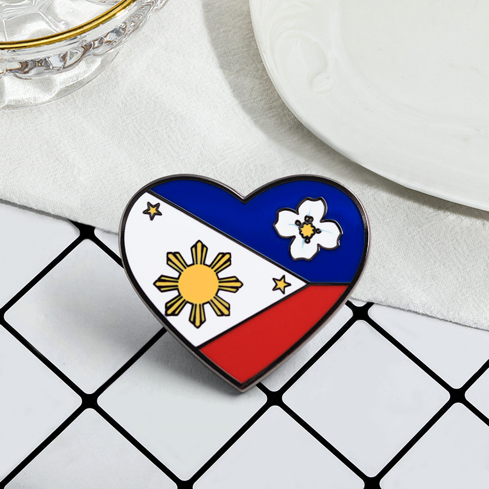 1 шт. эмалевый значок с флагом – обзор и цена Travel Accessories Philippines